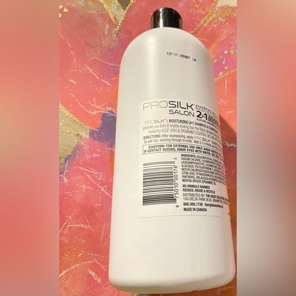 🛍️Pro Silk 2 In 1 Shampoo & Conditioner/Moisturizing/Aloe vera 💥 - Picture 4 of 5